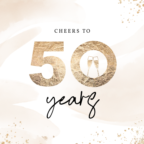 Soeverein Daarbij Autonoom Verjaardagskaart Sarah 50 jaar goud