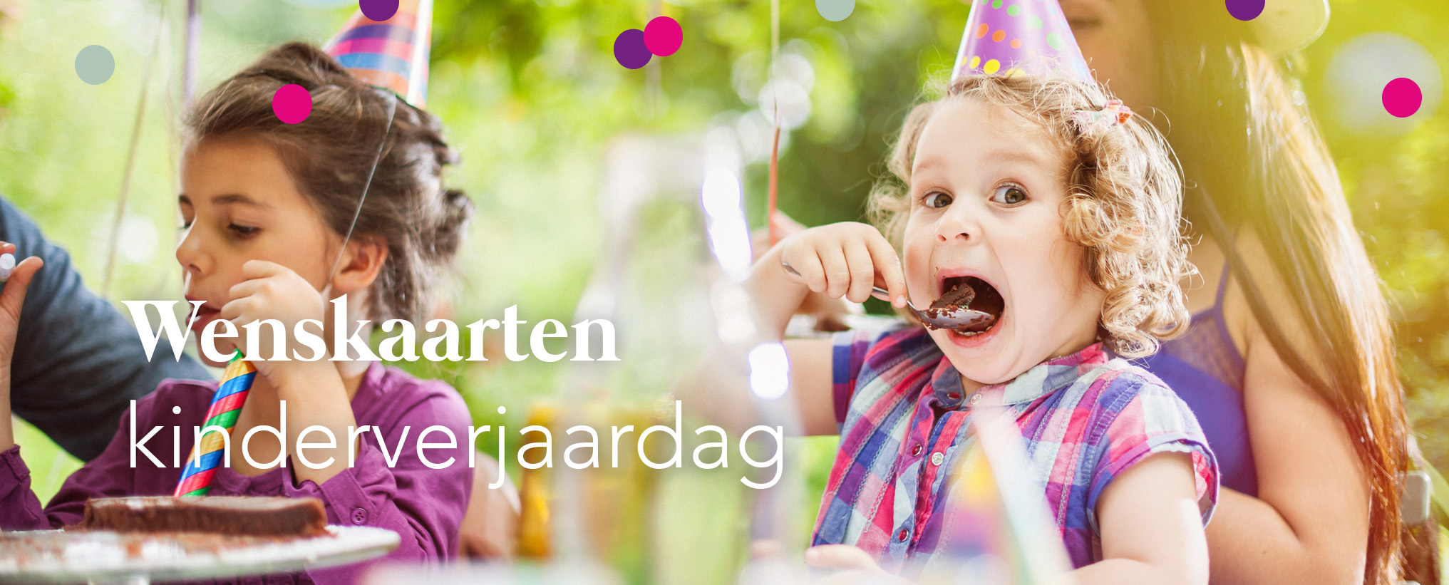 Geheim beroemd spreken Wenskaarten voor een kinderverjaardag | Blijkaartje